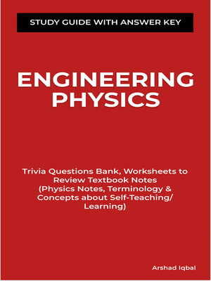 cover image of Engineering Physics Study Guide with Answer Key